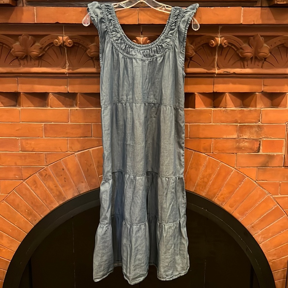 The Softest Chambray LOFT Dress SP